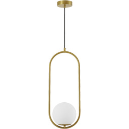 NOWOCZESNA LAMPA WISZĄCA SZCZOTKOWANE ZŁOTO VERO 1B