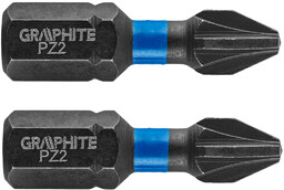 Bity udarowe PZ2 x 25 mm, 2 szt.