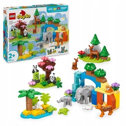 LEGO Duplo - Zwierzęta Rodzina Dzikich Zwierząt panda