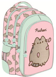 Plecak szkolny czterokomorowy Pusheen The Cat Pink
