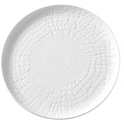 Talerz płytki 230 mm Nordic biała porcelana matowa