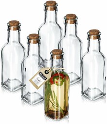 Butelka Arome z korkiem na płynne przyprawy 175