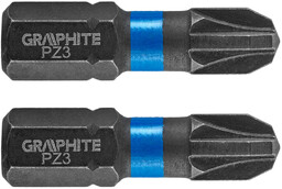 Bity udarowe PZ3 x 25 mm, 2 szt.