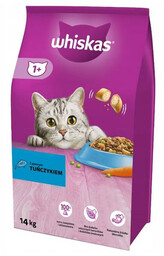 WHISKAS Adult 14kg - sucha karma dla kotów