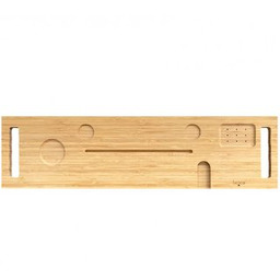 BESCO Półka na wannę COMA 85X22 bambusowa PW-CO-85
