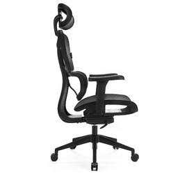 Fotel biurowy obrotowy ergonomiczny Control Series czarny LVNSystem