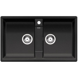 BLANCO Zlewozmywak dwukomorowy Zia 9 516686 Antracyt 50