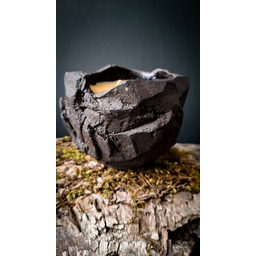 Pakamera Świeca z wosku pszczelego w ceramicznej czarce