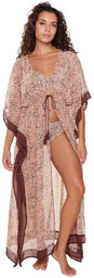 Kimono 7206P-1 zebra print