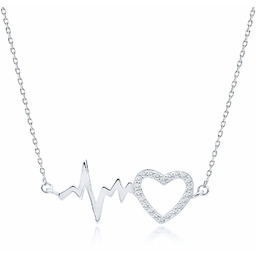 Delikatny rodowany srebrny naszyjnik gwiazd celebrytka linia życia