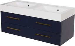 Szafka łazienkowa granatowa 120 cm BELLI GOLD