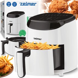 Frytkownica Beztłuszczowa Zelmer Frytownica Piekarnik Air Fryer 1200W