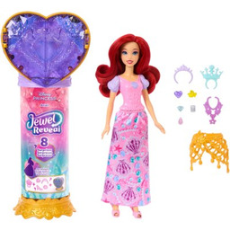 DISNEY PRINCESS Lalka Jewel Reveal Ariel JHL49
