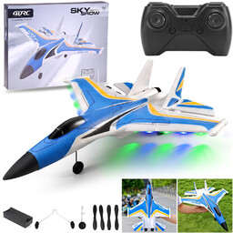 Dron Myśliwiec Rc Led Pilot Samolot Zdalnie Sterowany