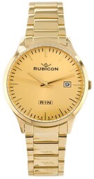 ZEGAREK MĘSKI RUBICON RNDD60 (zr078d) - stalowy