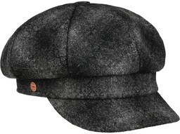 Czapka Kaszkiet Cia New Merino by Mayser, antracytowy,