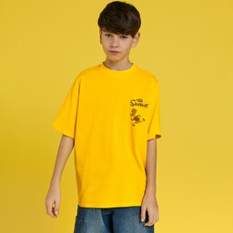 Sinsay - Koszulka The Simpsons - Żółty