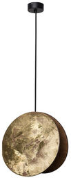 Lampa wisząca zwis nowoczesna WHEEL złoty śr. 30cm