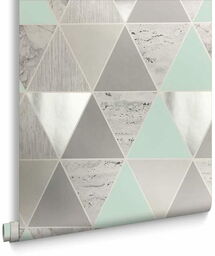 Tapeta dekoracyjna Graham&Brown Balance MINT REFLECTIONS 103291