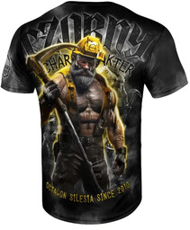 Octagon T-Shirt Koszulka Sportowa Techniczna Silesia Czorny Charakter
