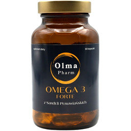 OLMA PHARM Omega 3 Forte Z Sardeli Peruwiańskich