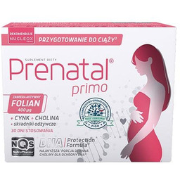 Prenatal Primo Składniki Odżywcze Przygotowanie Do Ciąży 30