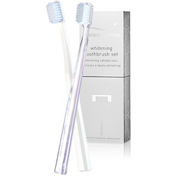 SWISS SMILE Snow White SET 2szt. BIAŁA+PRZEŹROCZYSTA (E053/E122)