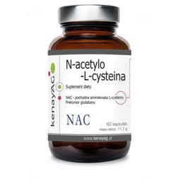 Kenay NAC N-Acetylo-L-Cysteina Suplement diety 60 kapsułek