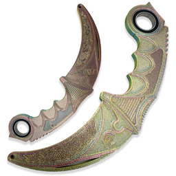 Karambit Fidget Spinner Keyrambit Keyspinner Do Kluczy różowo