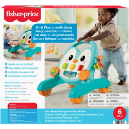 FISHER PRICE Pchacz dla dziecka Pingwinek JHF74