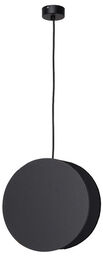 Lampa wisząca zwis nowoczesna WHEEL czarny śr. 30cm