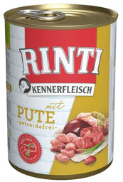 Rinti Kennerfleisch Pute karma mokra dla psa -