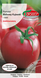 Pomidor gruntowy (karłowy wiotkołodygowy) Malinowy Kujawski 0,2g