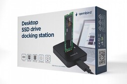 Gembird Stacja dokujaca dysków M.2 SATA i NVME