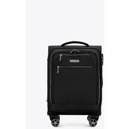 Walizka kabinowa miękka z poliestru czarna