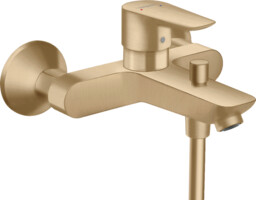 Hansgrohe Talis E bateria wannowo-prysznicowa ścienna brąz szczotkowany