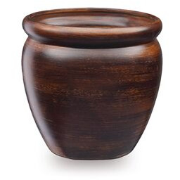 Donica ceramiczna Muza 5 R0723 28 cm brązowy