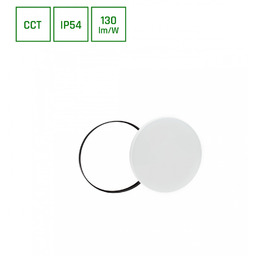 NYMPHEA BLACK & WHITE RINGS 24W CCT 230V