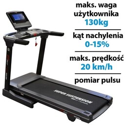 EB FIT Bieżnia elektryczna W5.0 Tech Run 2200W