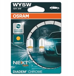 Żarówki WY5W Osram Diadem Chrome T10 12V 5W