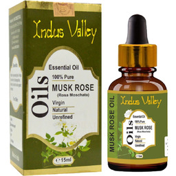 Naturalny Olejek Eteryczny z Róży Piżmowej, Indus Valley,