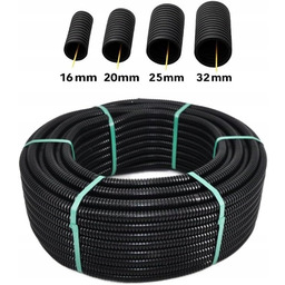 Rura karbowana Peszel czarny 320N z pilotem Uv