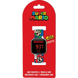 KIDS EUROSWAN Zabawka zegarek z kalendarzem Super Mario