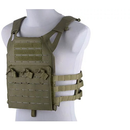 Kamizelka taktyczna typu Jump Laser-Cut - oliwkowa (GFT-18-018410)