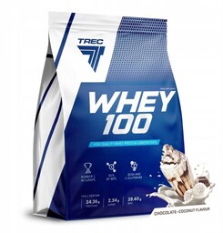 Trec, Whey 100, 900 g, czekolada-kokos