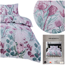 Pościel 140 x 200 2cz Flanela Bawełna Ann