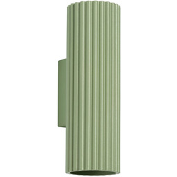 Kinkiet aluminiowy szałwiowy 2-punktowy 20cm z serii KARBON