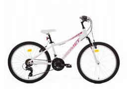 Rower dziecięcy ROMET JOLENE 24 2024 biało-różówy, 13,