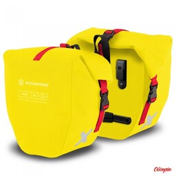 EXTRAWHEEL Sakwy uniwersalne RIDER PREMIUM CORDURA 30L yellow