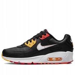 Buty Młodzieżowe Nike Air Max 90 Leather Black